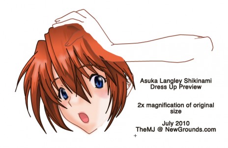 Evangelion 2.0 echi dress up for release later this summer!