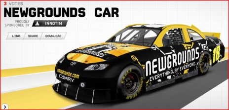 Newgrounds Cup Car