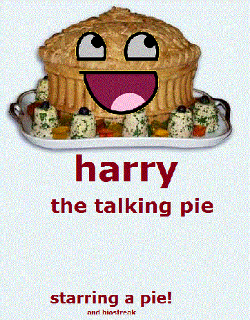 harry the talking pie