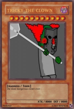 tricky the clown yugi-oh card