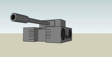 Attempt At Making 3D Newgrounds Tank