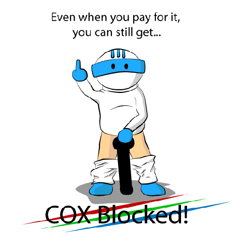 COX Blocked