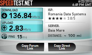 Coolest internet speed ever! A must see!!!!!!!