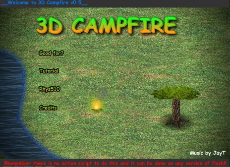 Just Finished my new 3D Campfire