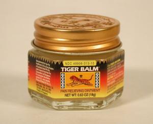 Tiger balm, guys.