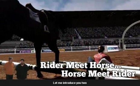 RIDER MEET HORSE, HORSE MEET RIDER