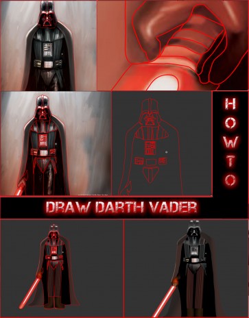 Drawing Darth Vader