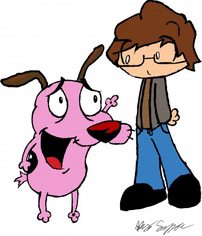 Courage the cowardly dog!