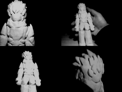 Lololol I made a small sculpture of JB. :D