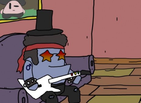 New SRM toon! Rock Guitar Band Hero!