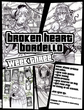 Broken Heart - broken heart bordello update.