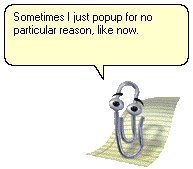 Fucking paper clip.