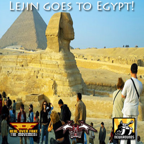 Lejin goes to Egypt!