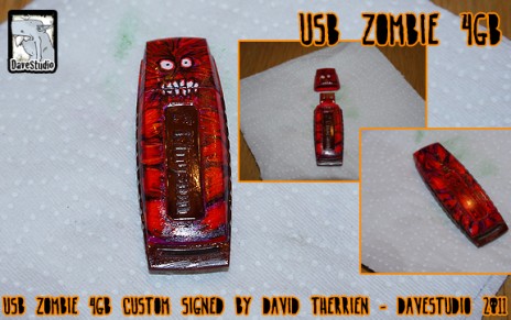 Torn Skin USB Zombie 4GB - now available!