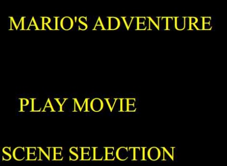 Mario's adventure!