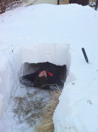 SNOW CAVES