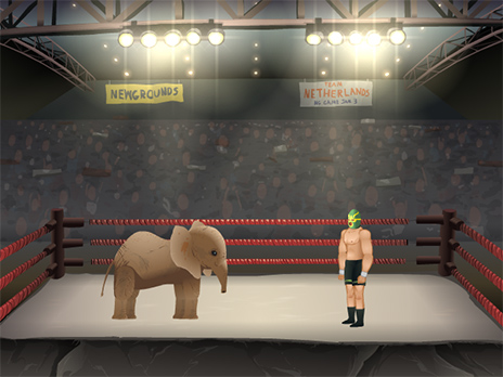 Elephant Heavyweight Champ (Game Jam)