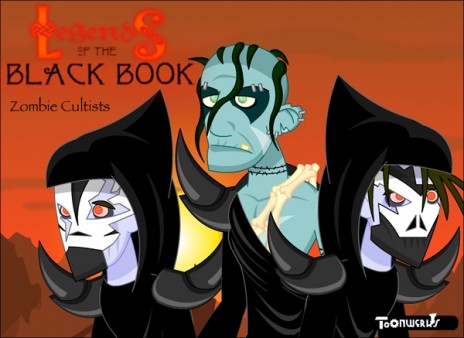 Screenshot of Legends of the Black Book 2