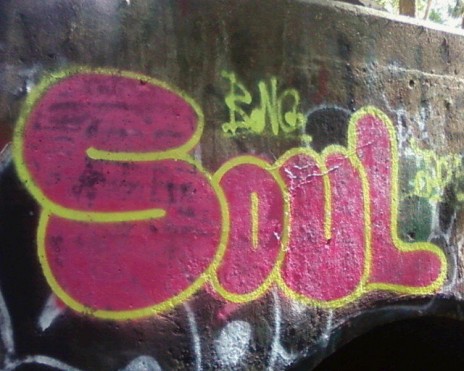 A Classic Throwie By Mr.SouL :D