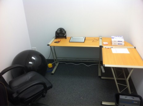 I've got a dull office! Send me something cool and you might win a Wacom tablet!