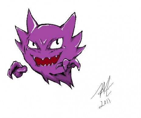 A Haunter done for meh friend :3