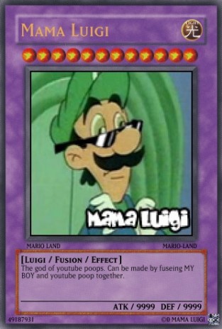 Mama Luigi Card(very Creative)