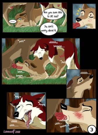 Balto yiff comic pg. 3