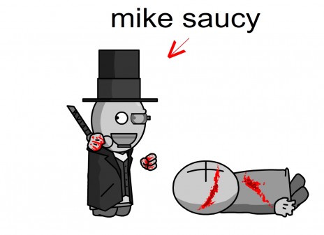 where mike saucys name came from