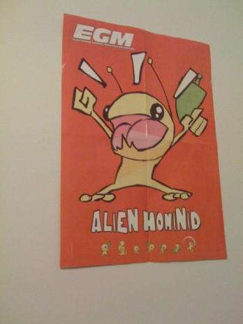 Alien Hominid poster