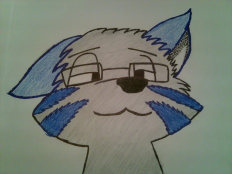 drawing of a furry