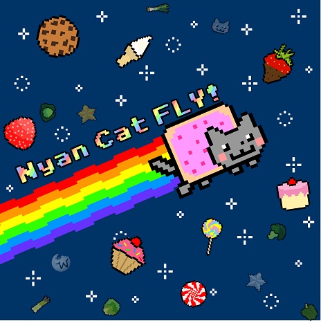 Nyan Cat FLY! Review and ALL TEH CHEETS