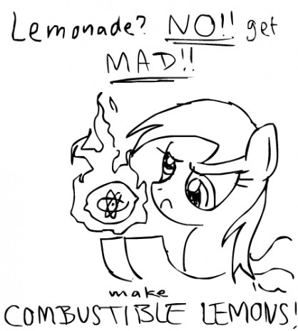 Ponycraft comics / When life gives you lemons...