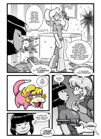 Miss AMERICA page 7 webcomic