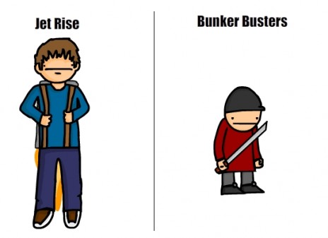 Jet Rise, And BunkerBusters Update!