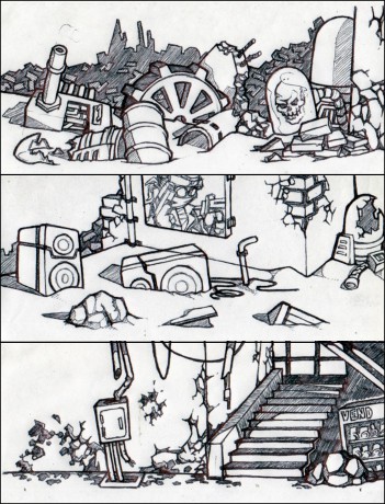 MR2 Background Sketches