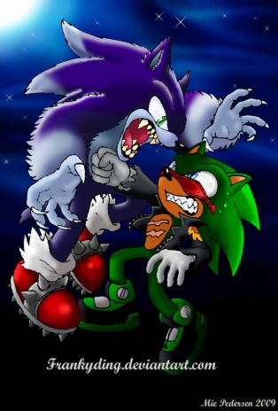 Sonic the Werehog...