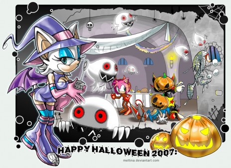 Sonic Halloween Art Search!!!