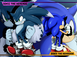 Classic Sonic vs Modern Sonic