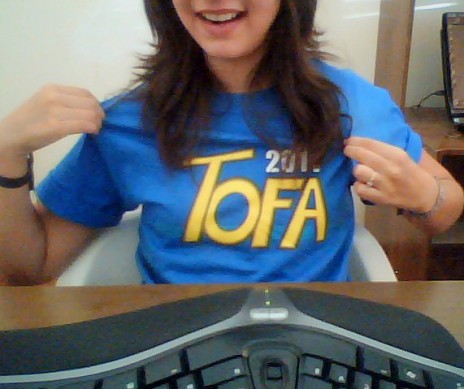 My TOFA shirt arrived!