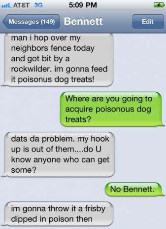 Texts from Bennett