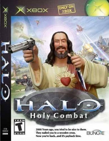 If you love Jesus Christ and Halo games, you'll love this.