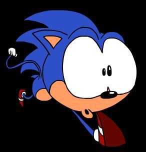 Dumb Running Sonic the Blue Hedgehog