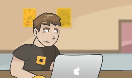 Tom uses a Mac?