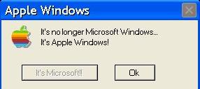 OMG, Apple bought out windows