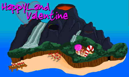 Site Redesign, Happyland Valentine