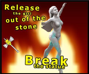 Breaking the statue? No way!