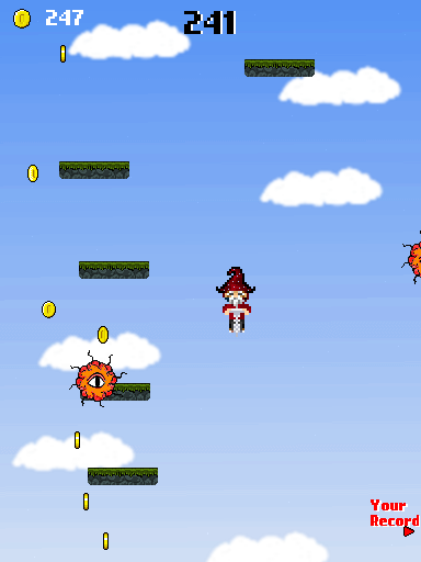 Second alpha test for WIZARD JUMP