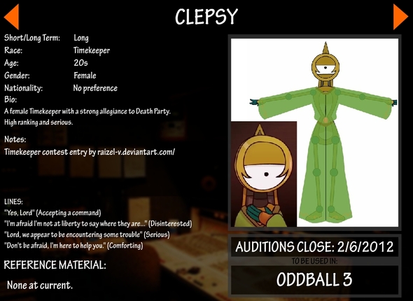 2 new roles for Oddball 3