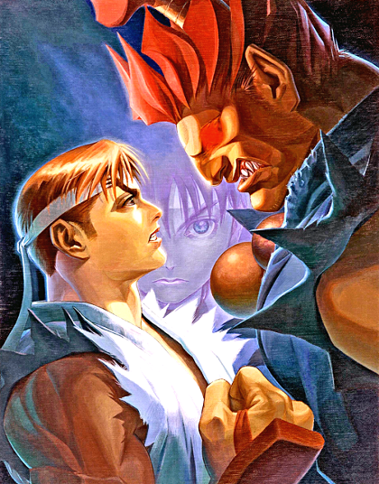 RYU VS AKUMA Ryu's Awakening