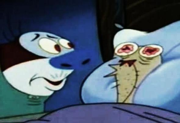 STIMPY:  I know, Ren!